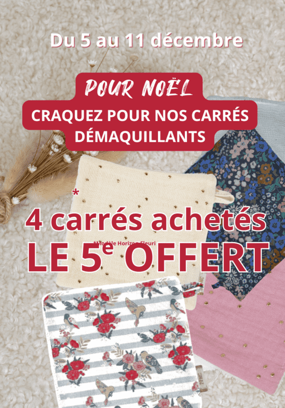 Carrés démaquillants