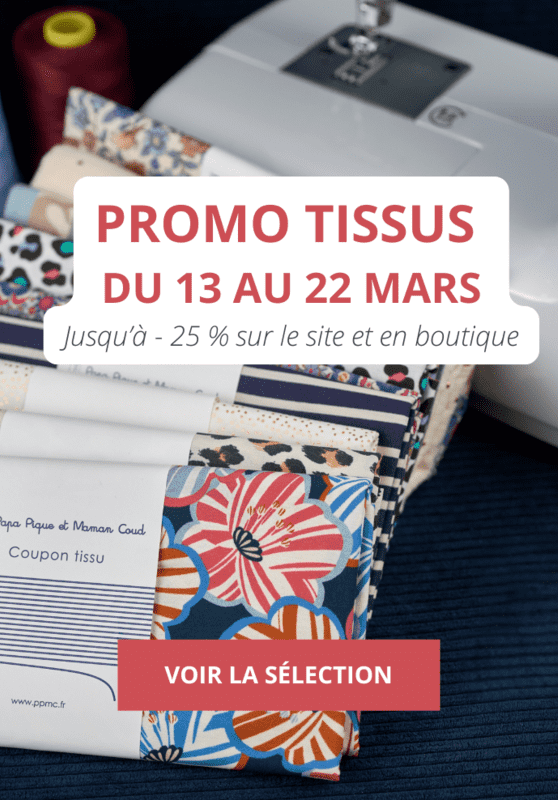 Coupons de tissu 50 cm