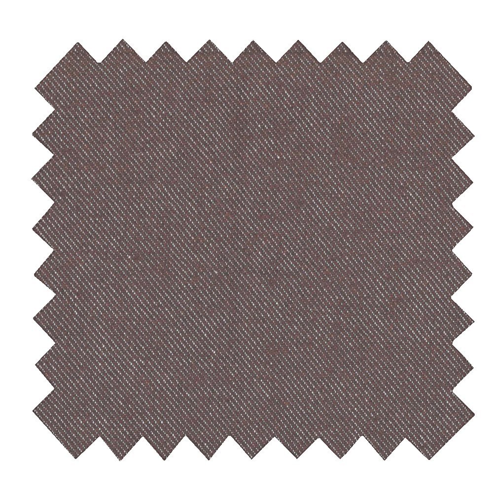 Tissu épais au mètre jean chocolat