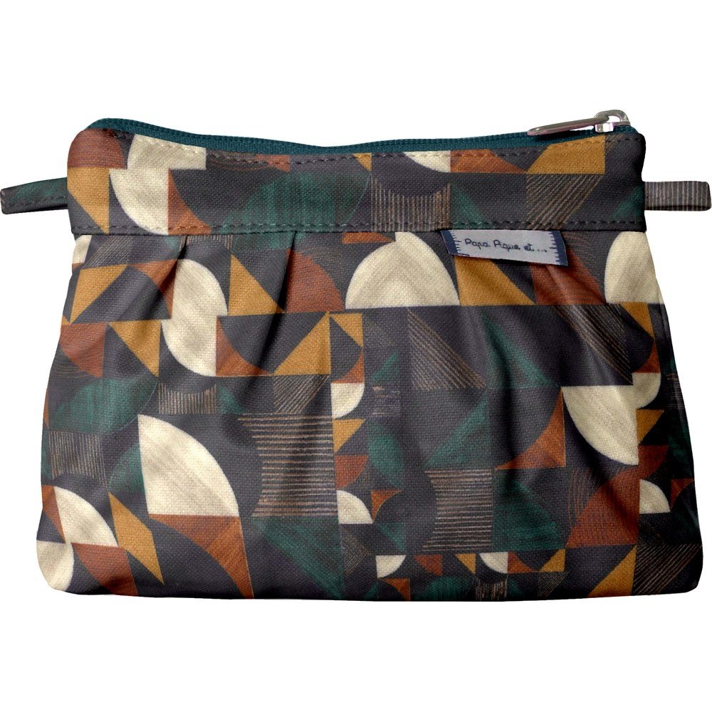 Mini pochette plissée kaléidoscope