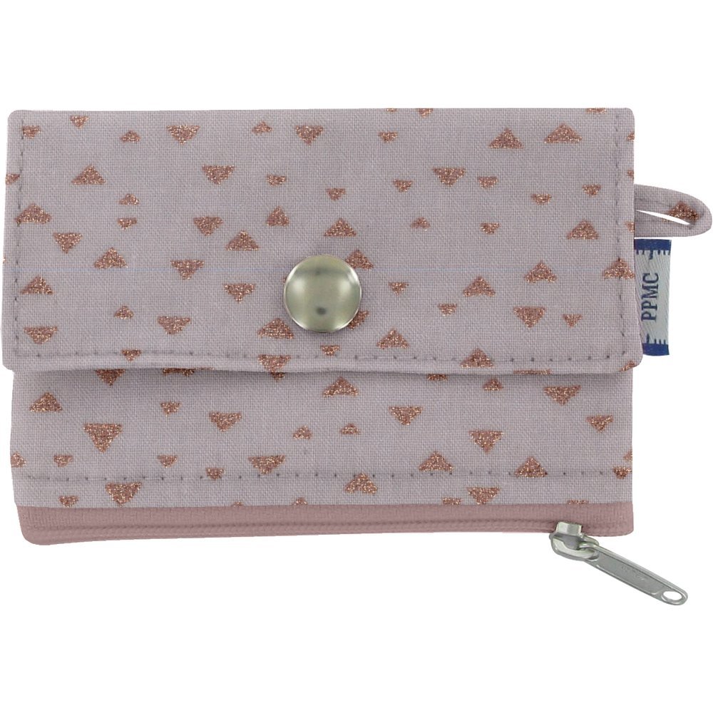 Mini Porte-monnaie Papillon Bleu Motifs Ethniques - Tissu Oxford, 12x5x9 Cm, Pour Femmes, Filles, Enfants
