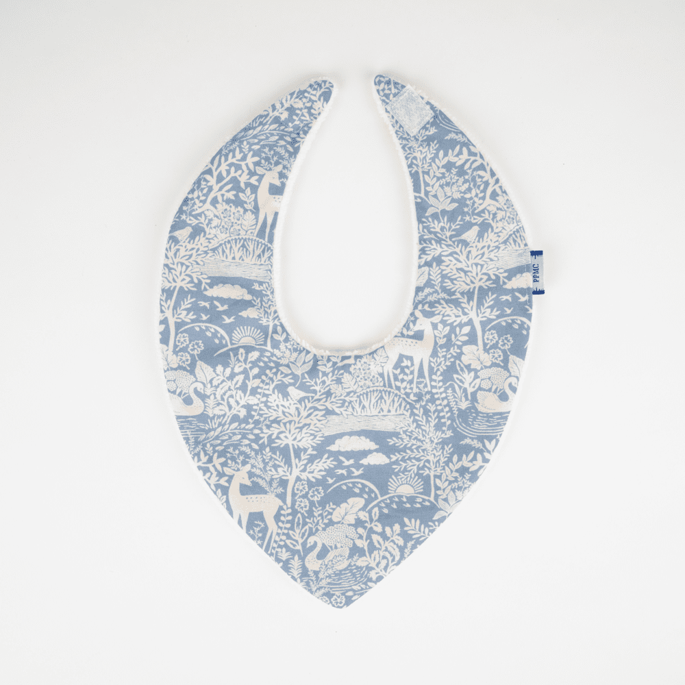 Bavoir bandana toile de biche