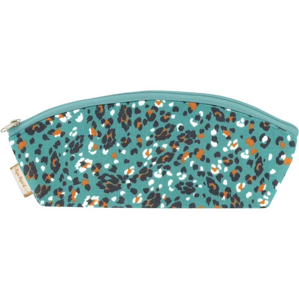 Trousse scolaire panthère jade