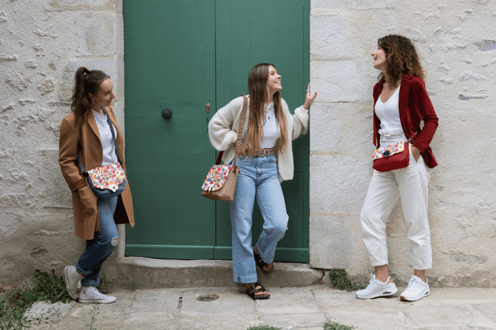 Rabat petite besace tutti fleuri