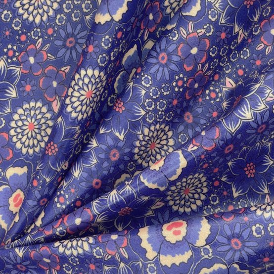 Tissu enduit  au mètre lavandula