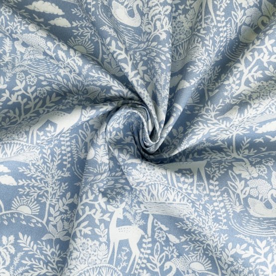 Tissu coton au mètre toile de biche