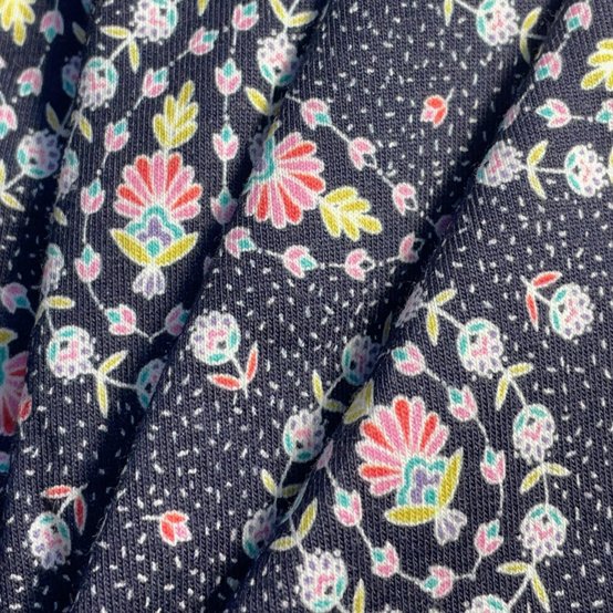 Tissu jersey bleudana