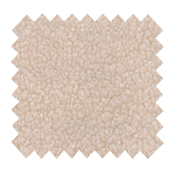 Tissu moumoute moumoute ivoire