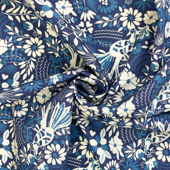 Tissu coton au mètre parade royale