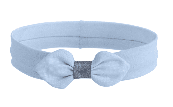 Bandeau jersey bébé noeud ciel