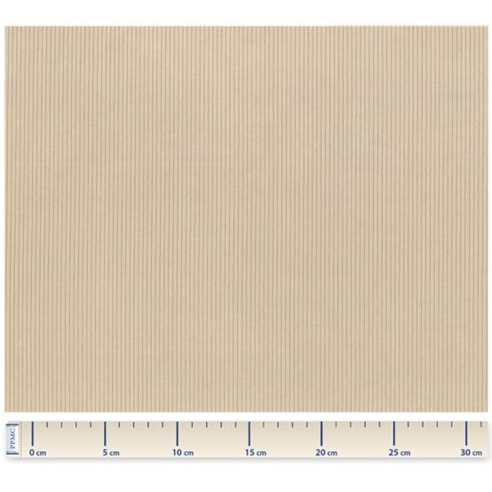 Tissu velours côtelé crème