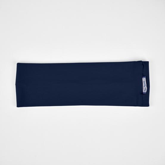 Bandeau jersey bleu marine