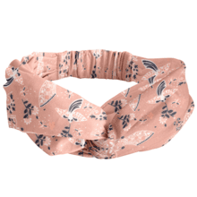 Bandeau croisé oiseau bandana