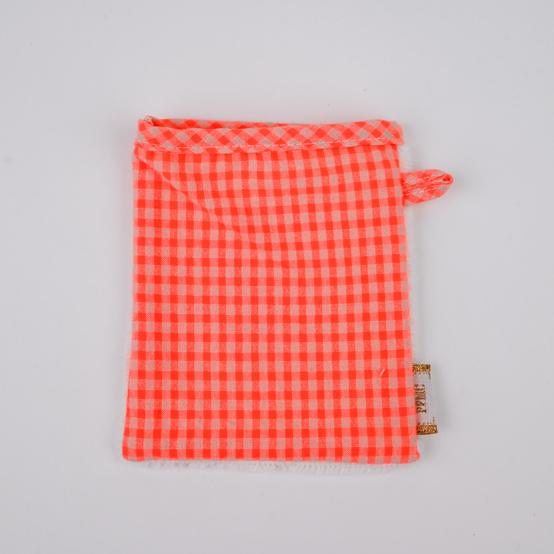 Mini-Gant Démaquillant vichy orange fluo