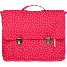 Cartable feuillage or rose