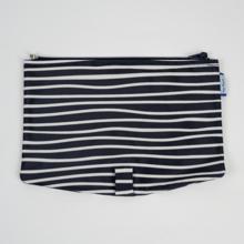 Rabat sac compagnon rayé ivoire marine