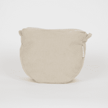 Base petite besace sans bandoulière velours côtelé beige