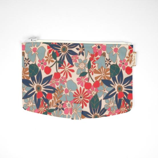 Rabat sac compagnon cerise en fleur