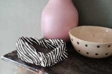 Bandeau croisé zèbre