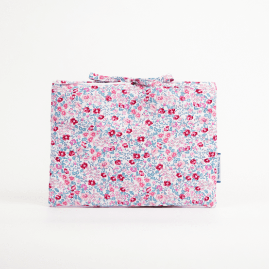 Pochette à livre broché rose grenadine