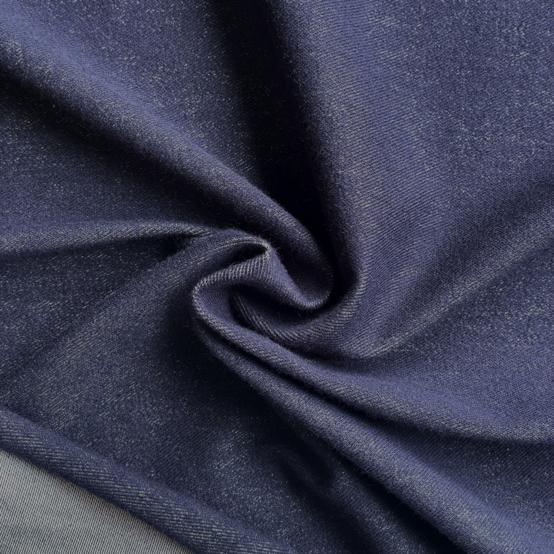 Tissu jersey denim brut
