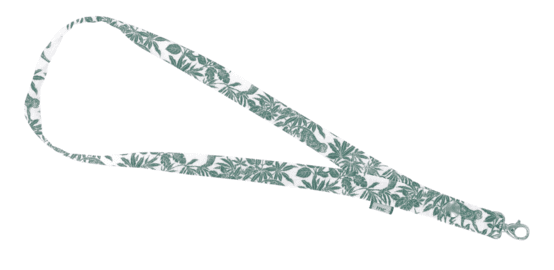 Porte-clés collier jungle vintage