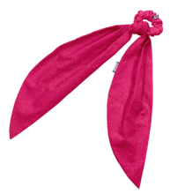 Foulchie long fuchsia pailleté