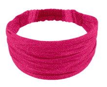 Bandeau fichu Enfant fuchsia pailleté