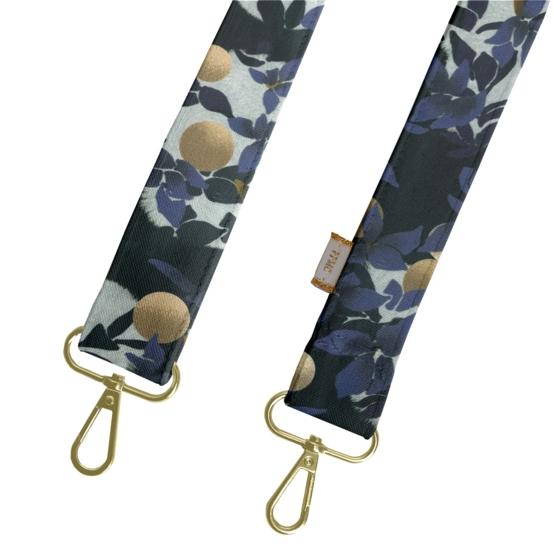 Bandoulière étroite flocon doré