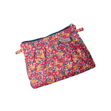 Mini pochette plissée cocktail de fleurs