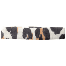 Barrette Croco Tissu leopard