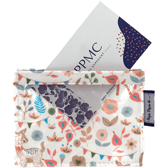 Porte badge douceur des bois