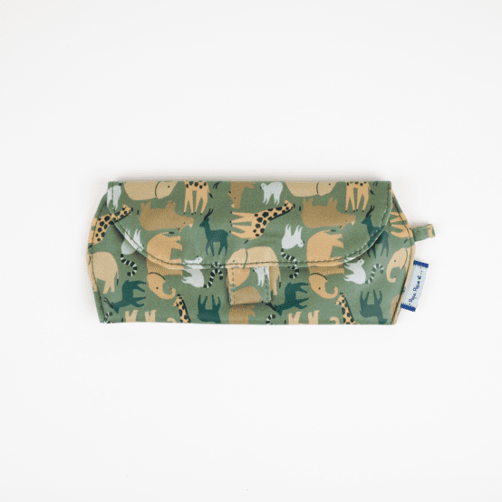 Etui à lunettes safari kaki