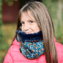 Echarpe tube enfant birdy