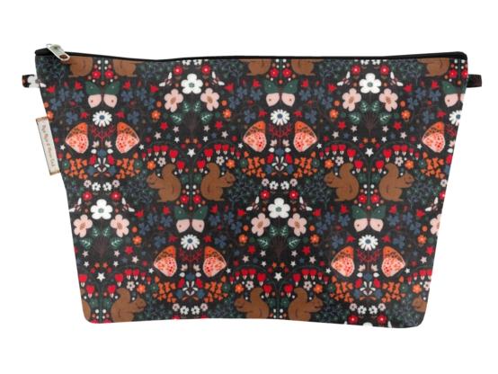 Trousse de toilette casse noisette