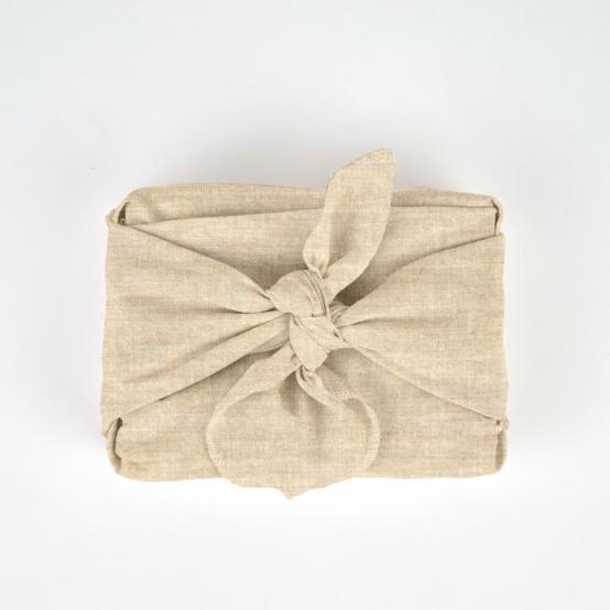 Furoshiki moyen 48 x 48 cm  lin pailleté