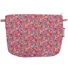 Pochette tissu cocktail de fleurs