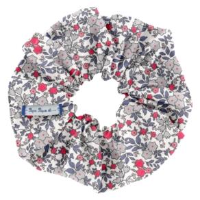 Chouchou serenade rouge gris
