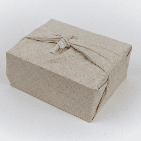 Furoshiki grand 73 x 73 cm  lin pailleté