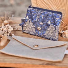 Mini pochette porte-monnaie ethnique