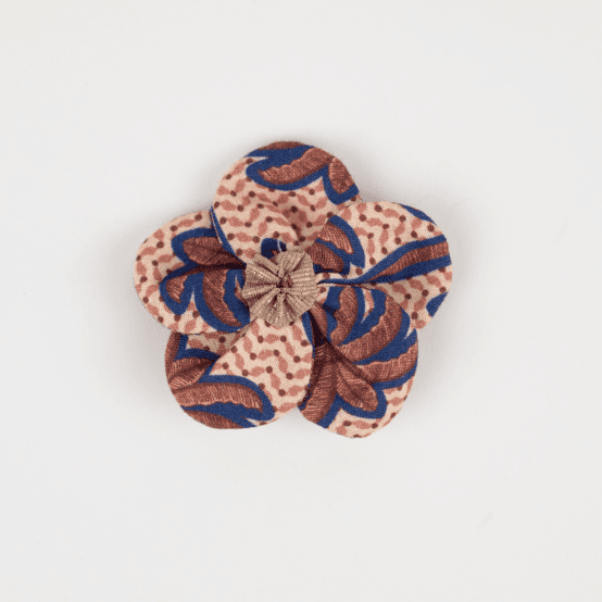 Petite Barrette Pétales de Fleur palmeraie