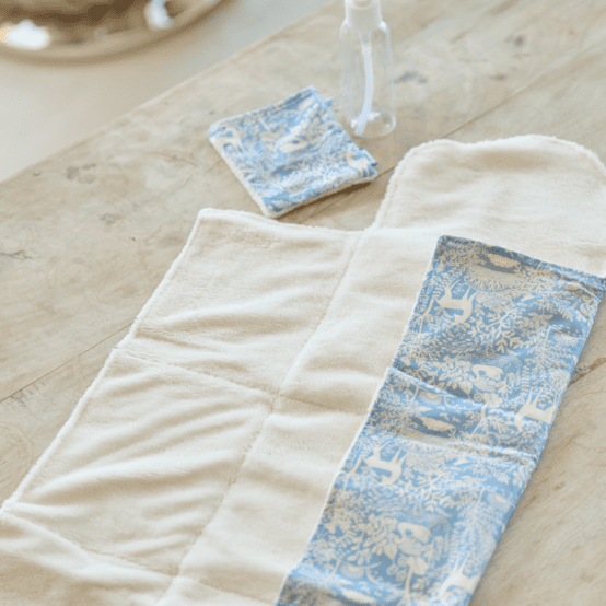 Tapis à langer toile de biche