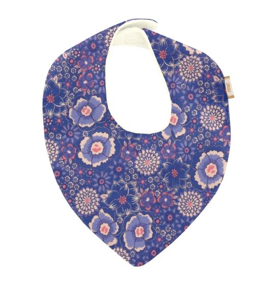 Bavoir bandana lavandula