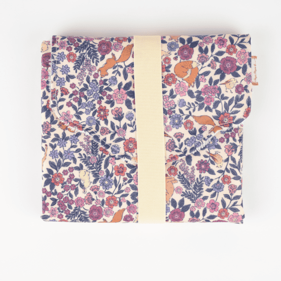 Tapis à langer comptine enchantée rose
