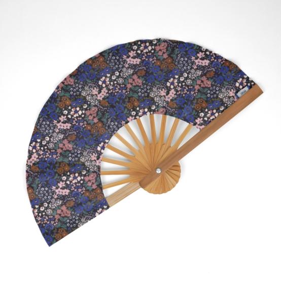 Eventail monet lilas