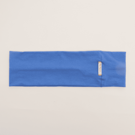 Bandeau jersey bleu roi