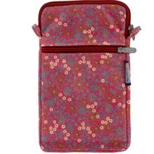 Pochette téléphone matelassée badiane framboise