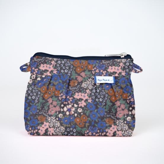 Mini pochette plissée monet lilas