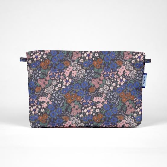 Pochette tissu monet lilas
