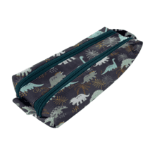 Trousse double compartiment jurassic dino marine